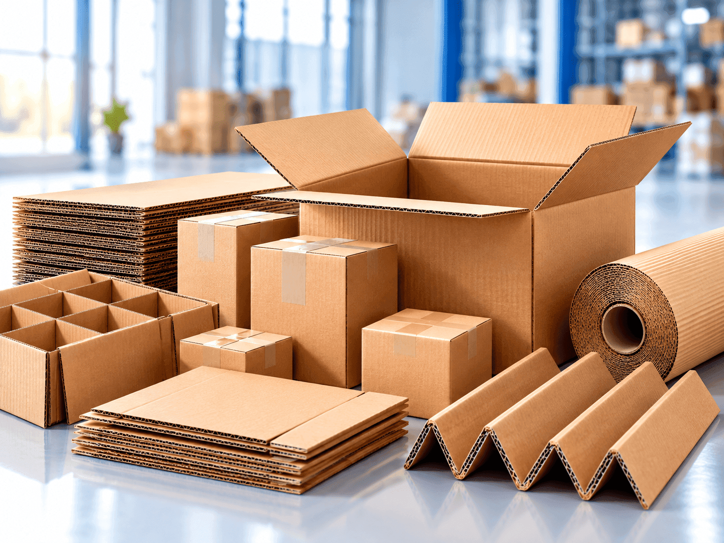 Heavy-Duty Corrugated Master Shippers & Die-Cut Cartons