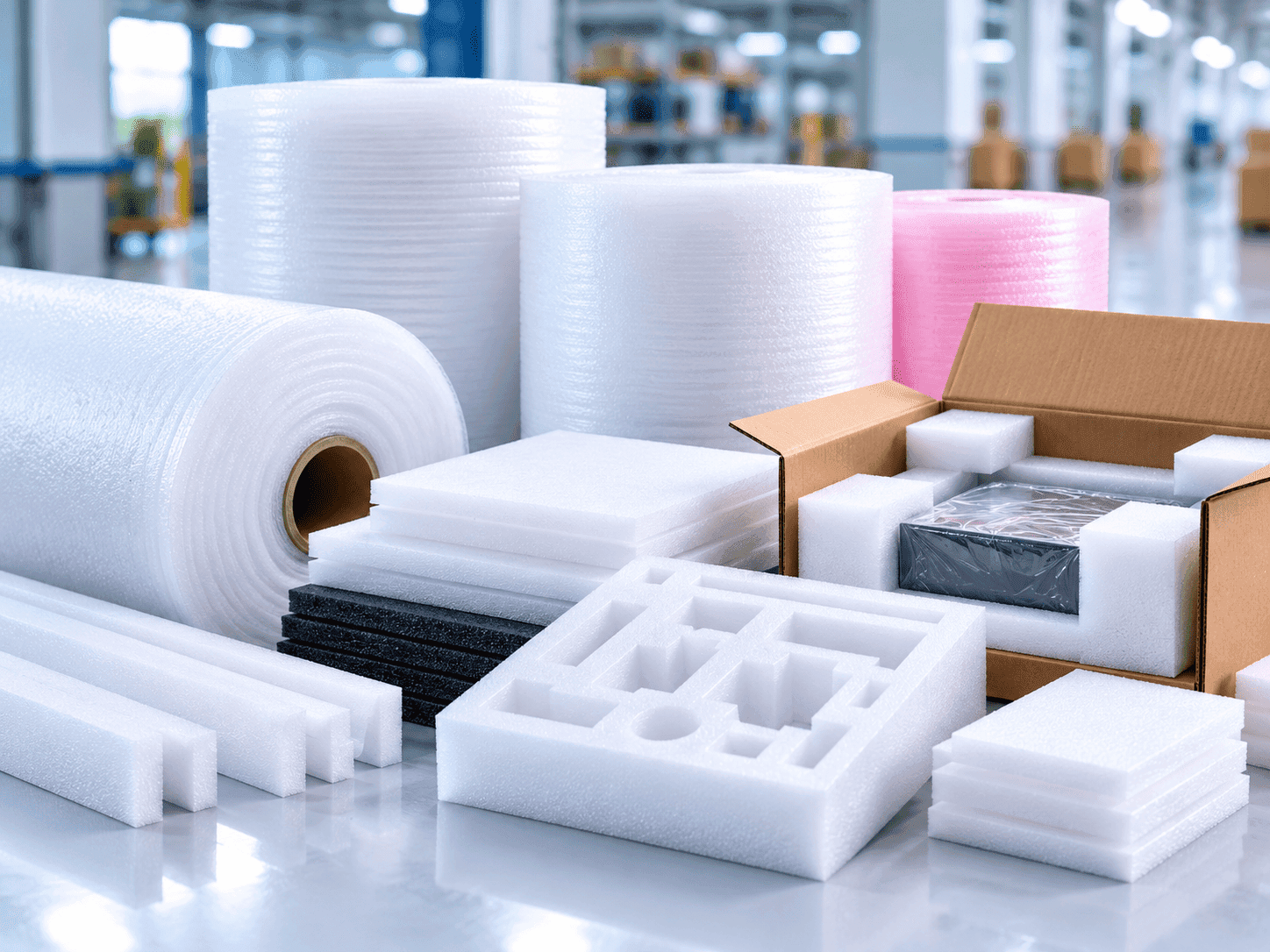 EPE Foam Protective Fitments & Cushioning Trays