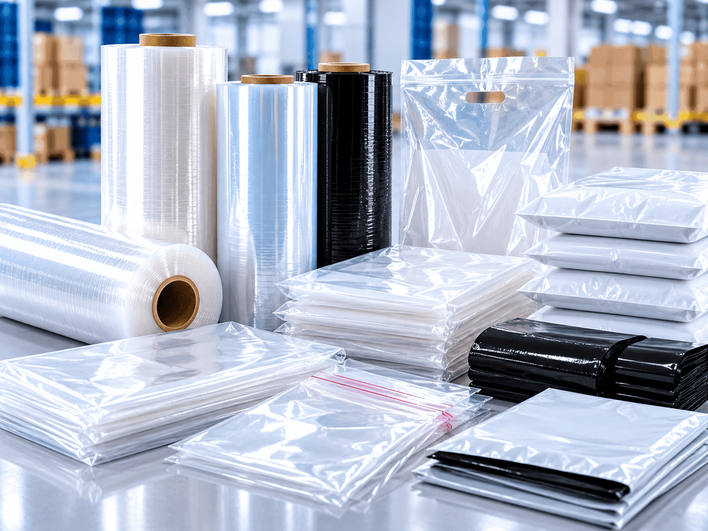 Industrial Stretch Wrap & Poly Film Protective Liners