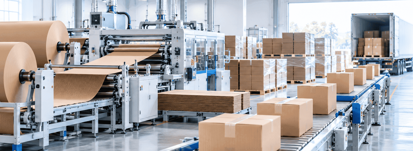 Integrated Supply Infrastructure - Automated Corrugation Lines & Dispatch Staging